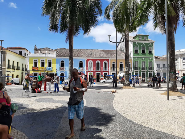 Quartier du Pelourinho à Bahia